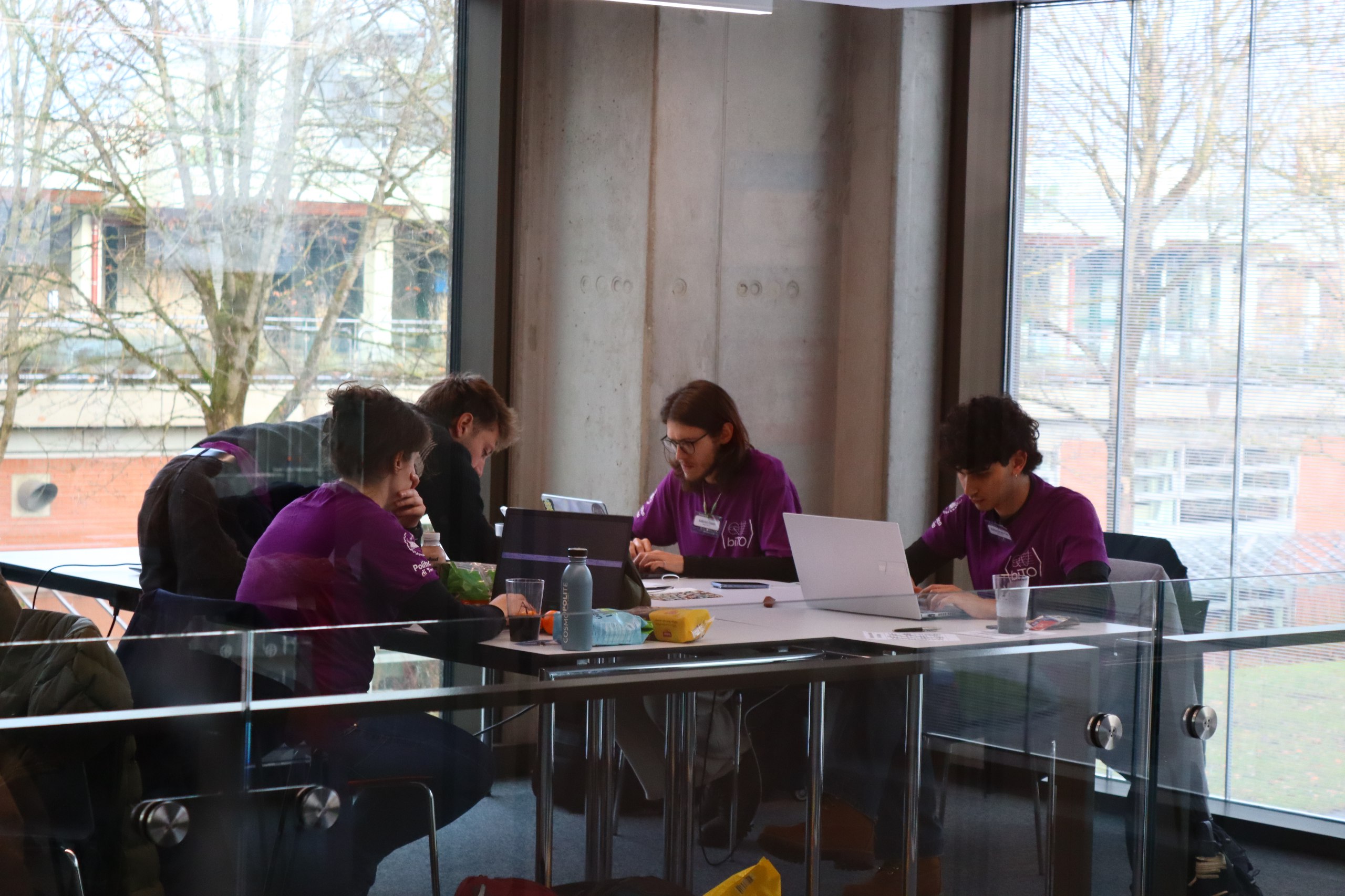 Image from Pushquantum Hackathon in TUM Munich