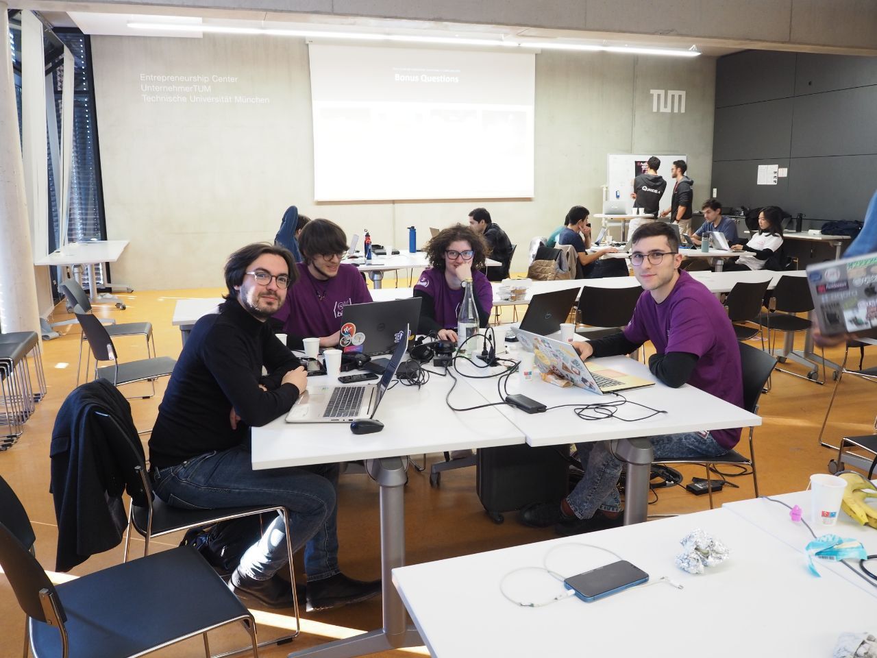 Image from Pushquantum Hackathon